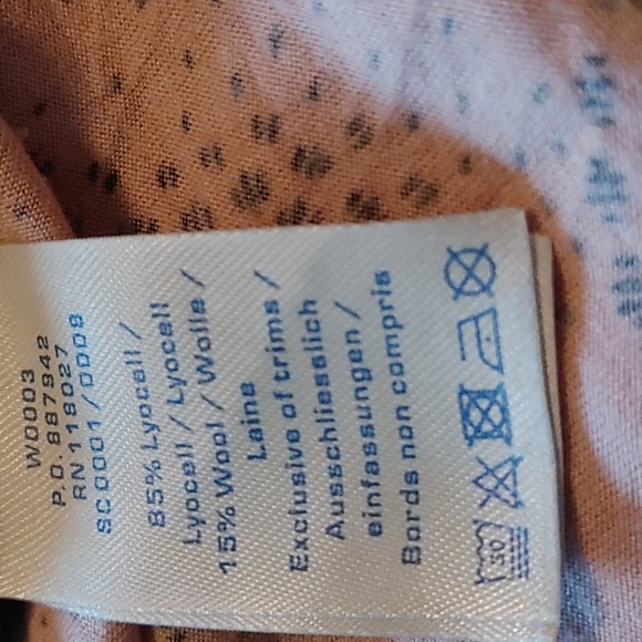 Boden pink peasant style top size 4 - Picture 5 of 5